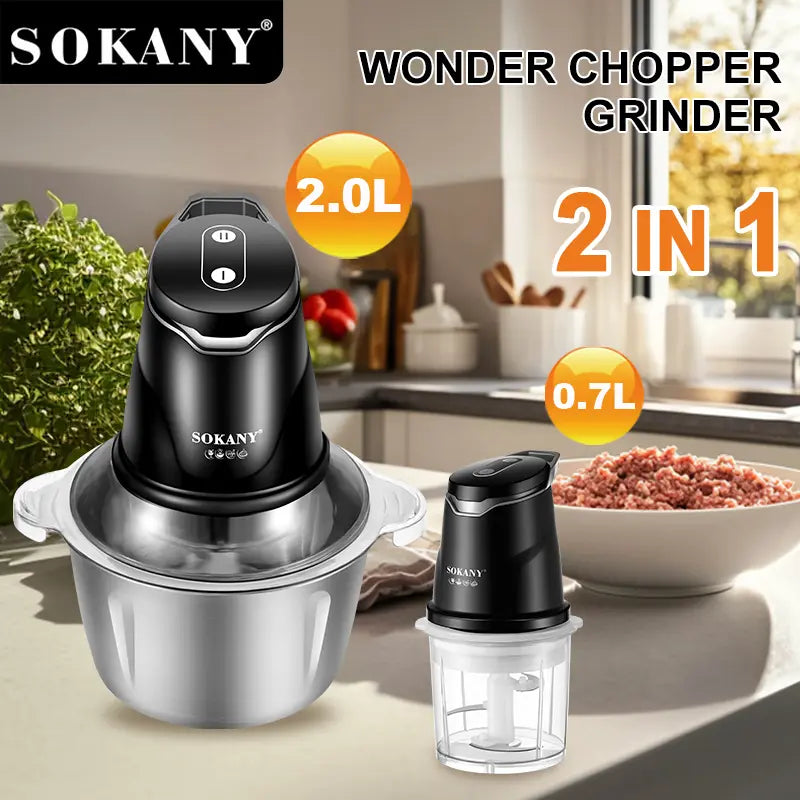 Sokany Stainless Steel Chopper SK‑06028