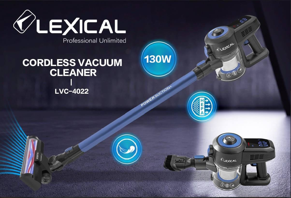 Lexical Cordless Vacuum Cleaner LVC‑4022