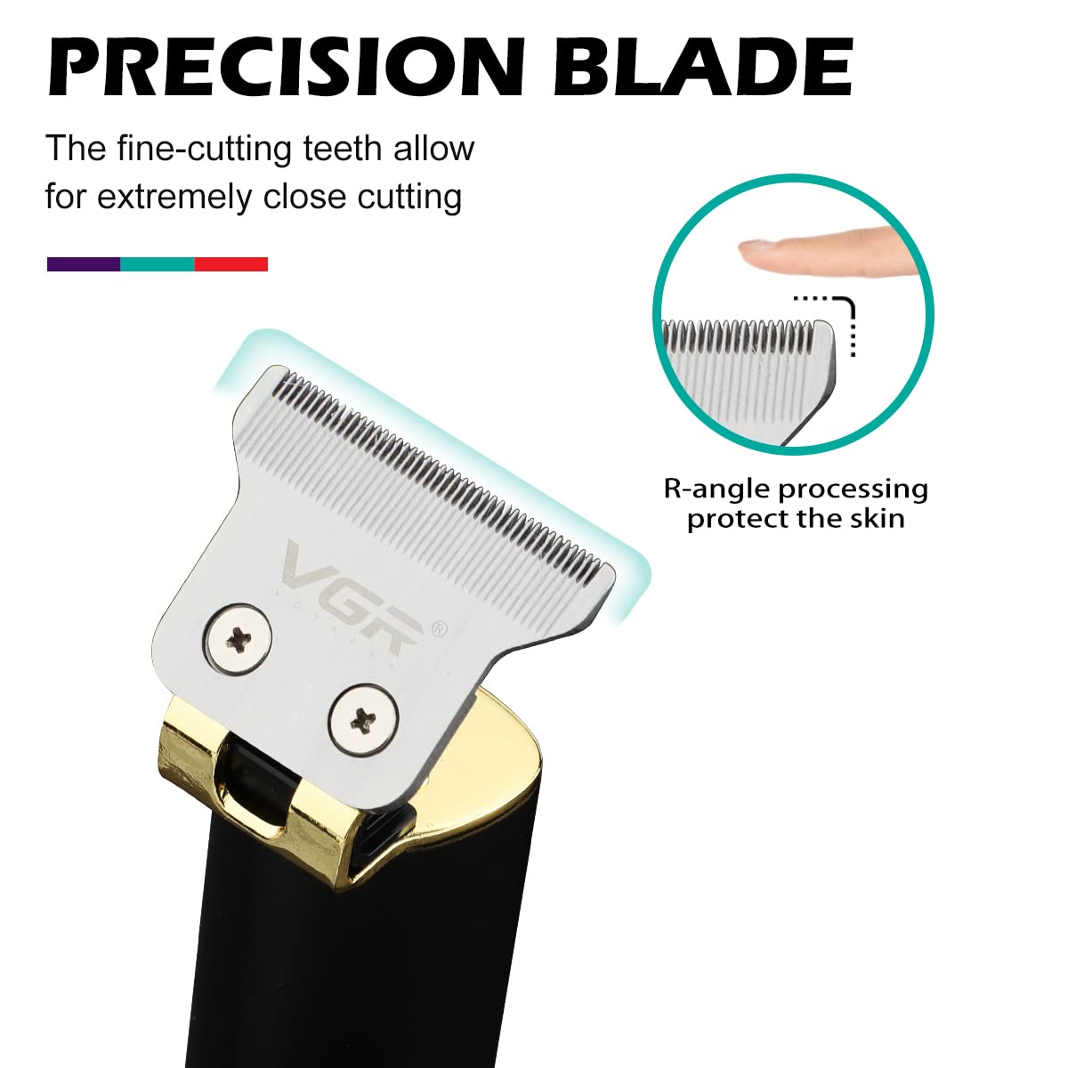 VGR cordless hair cutting machine and beard trimmer V-009