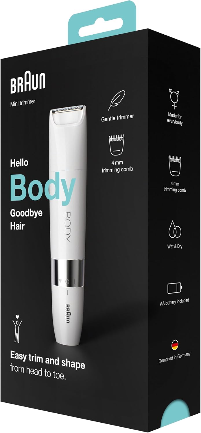 Braun Body Mini lightweight electric trimmer BS1000