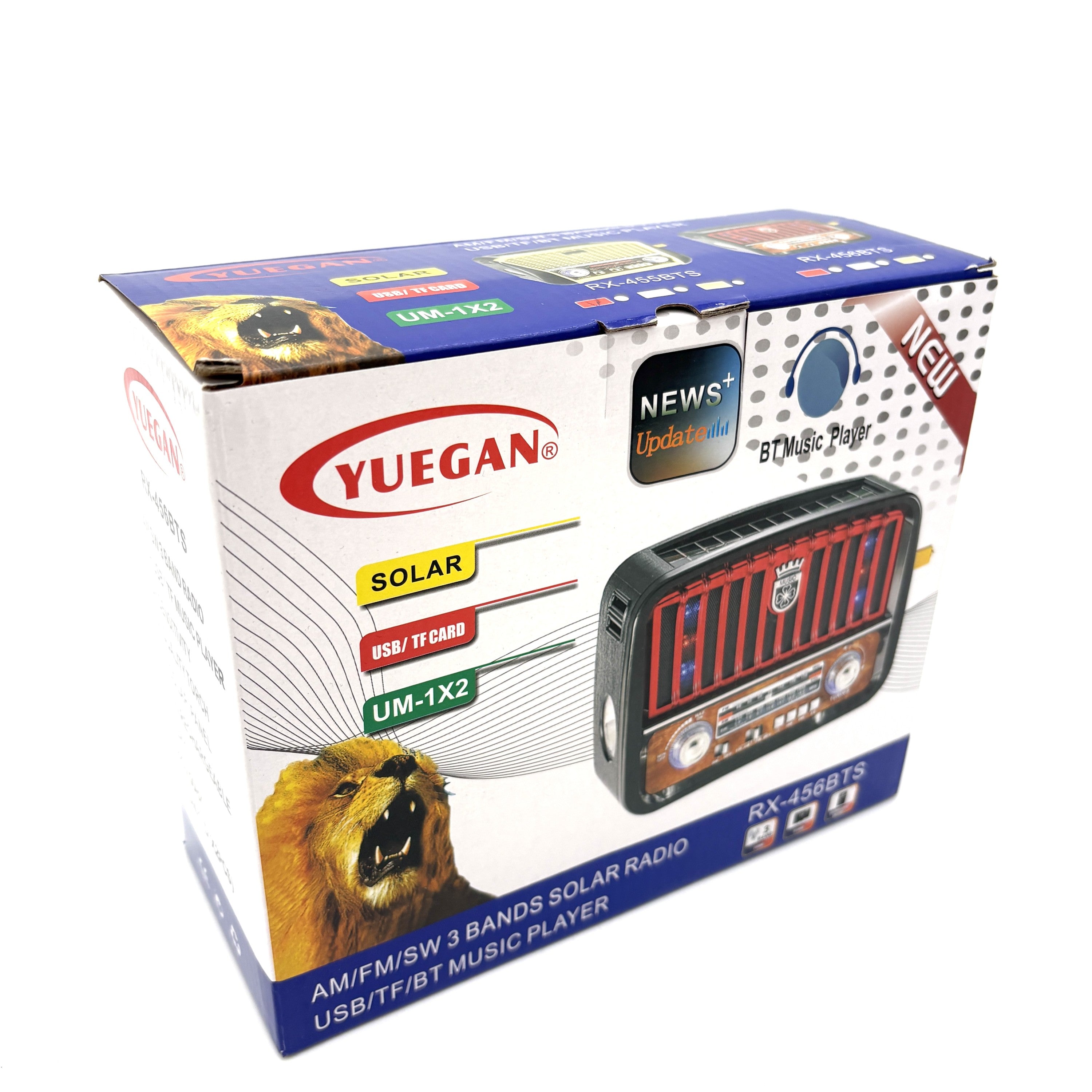 YUEGAN portable Bluetooth speaker RX‑456BTS