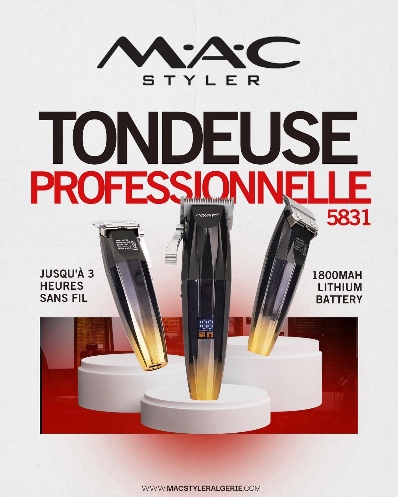 MAC Styler hair trimmer and clipper MC-5831