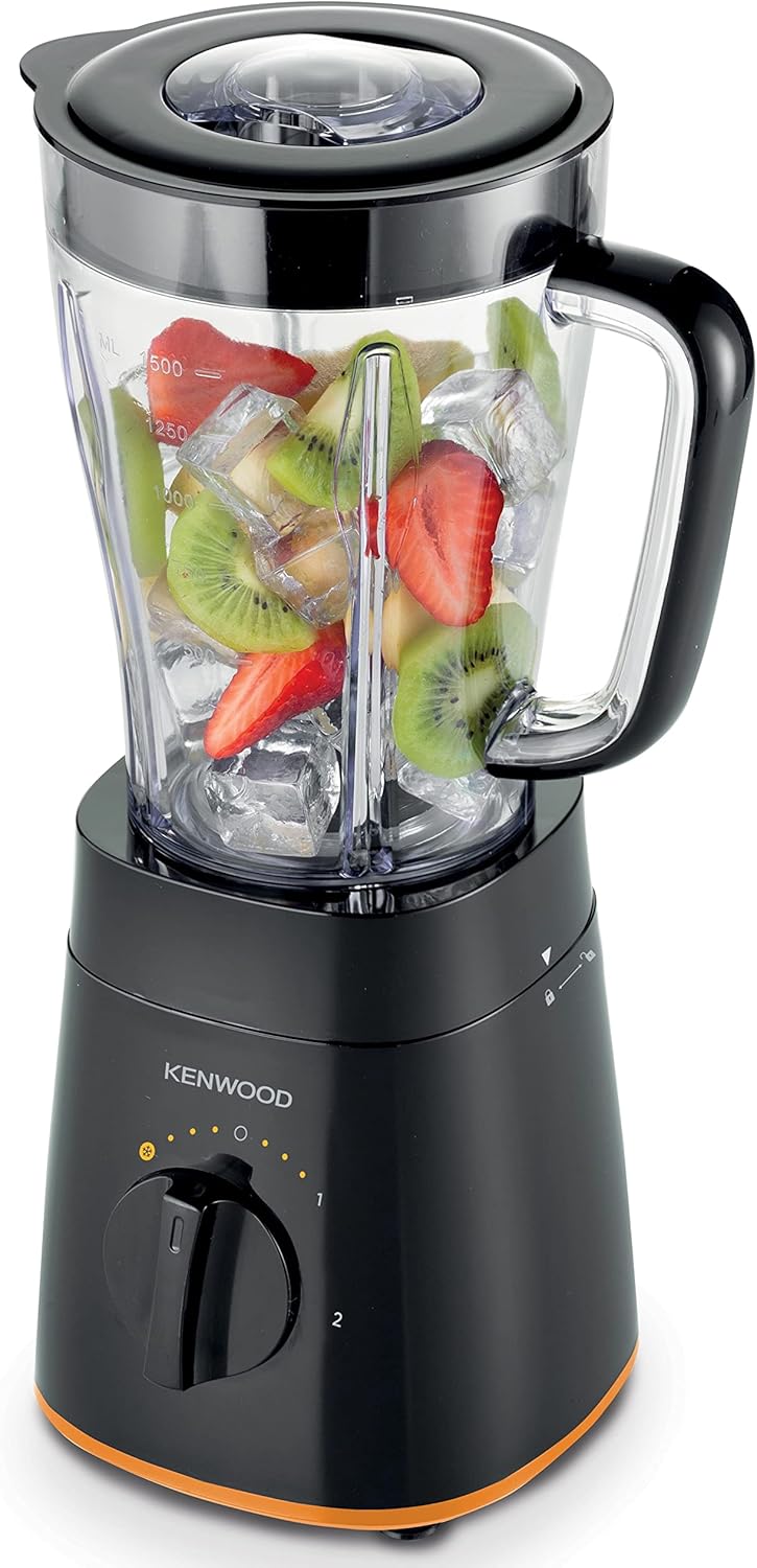 Kenwood Blender with Mill, 500W, 2L, Black BLP15-150