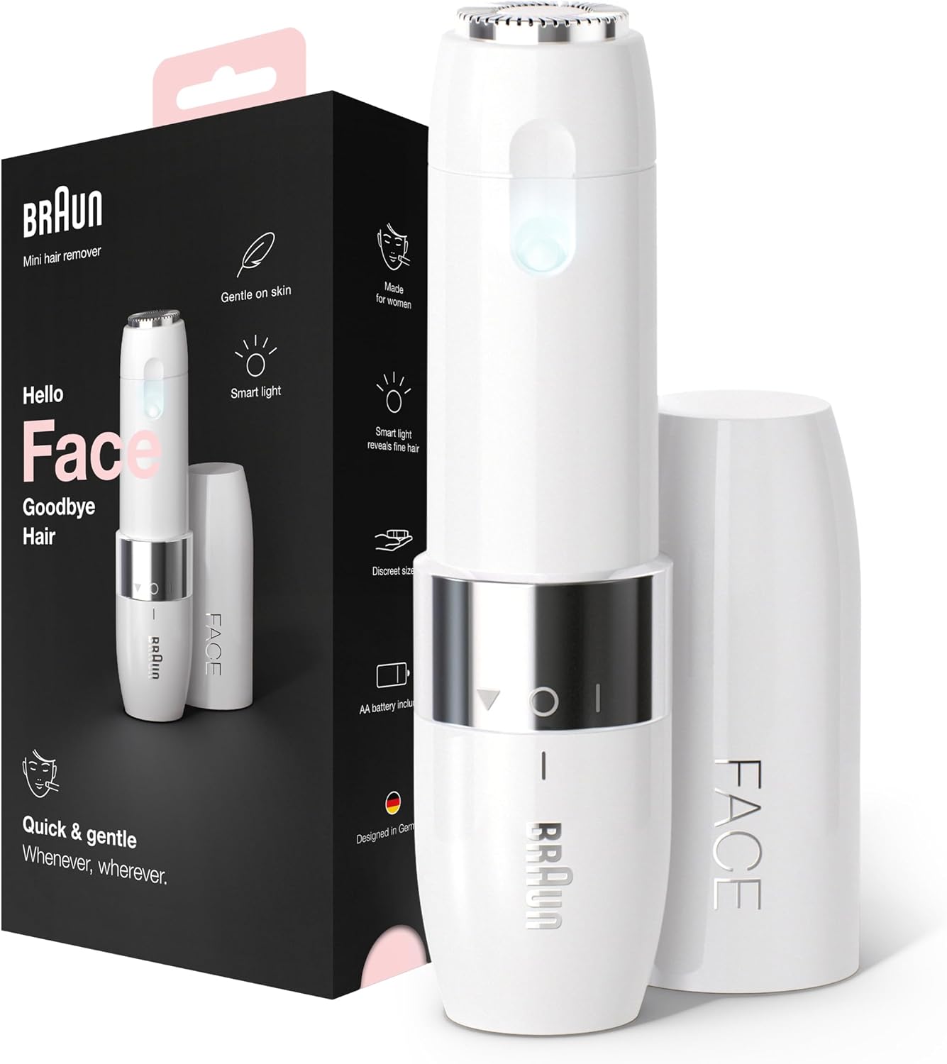 Braun Face Mini Hair Remover precision electric device FS1000