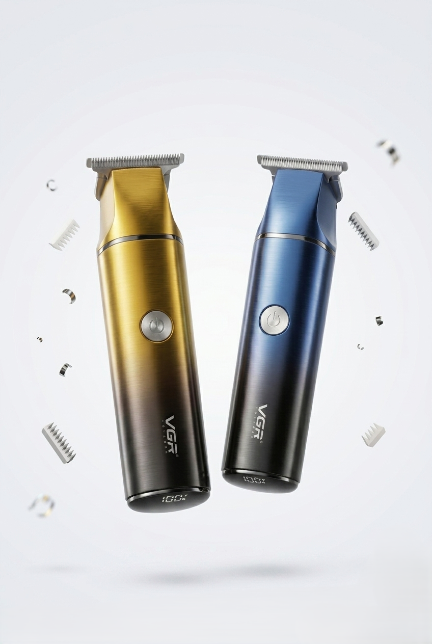 VGR rechargeable hair clipper and beard trimmer V‑986