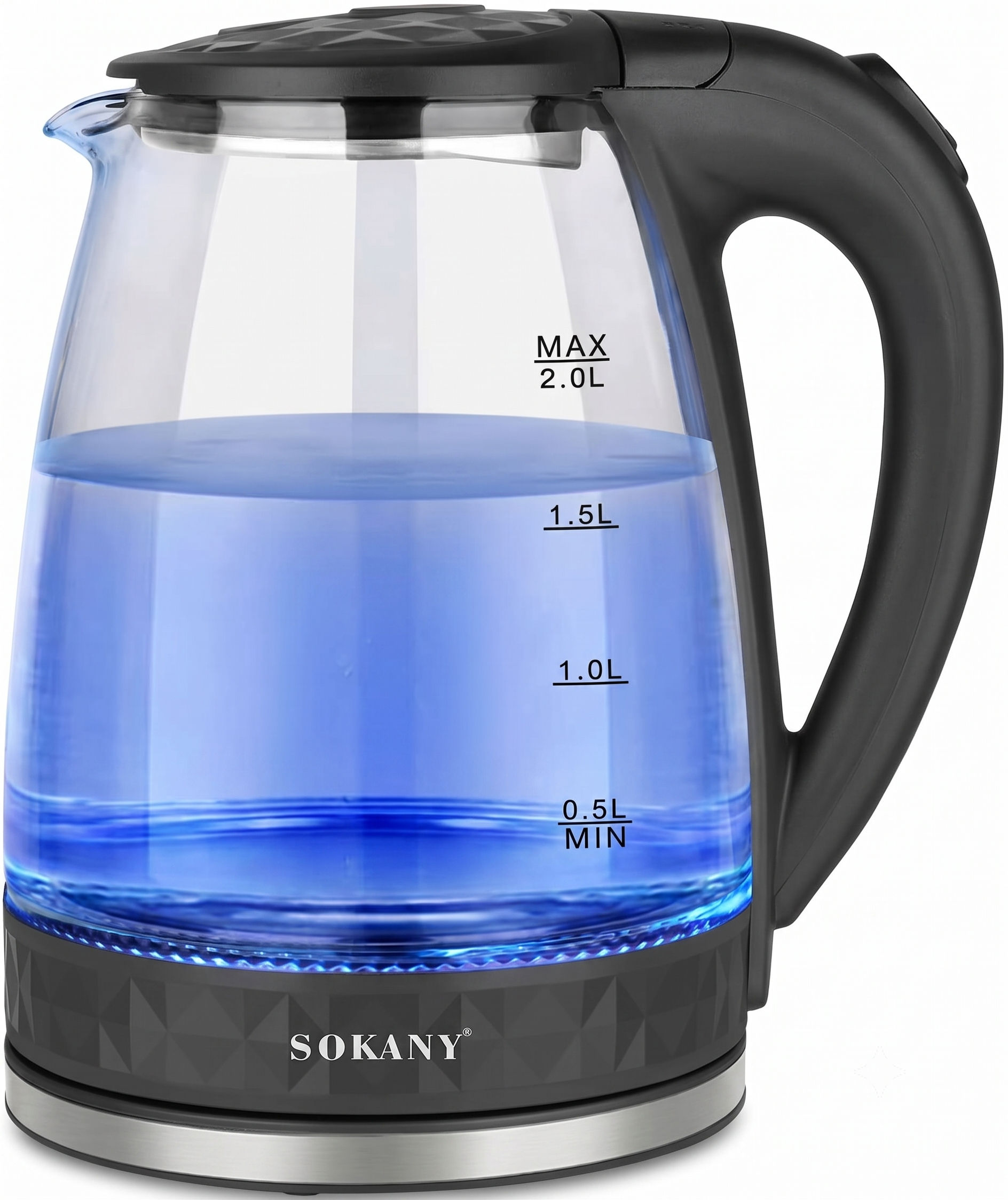 Sokany Electric Kettle 2.0‑liter capacity SK‑1045