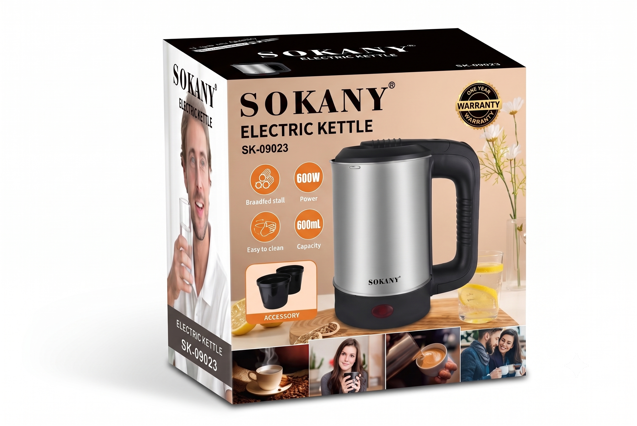 Sokany Electric Kettle SK‑09023