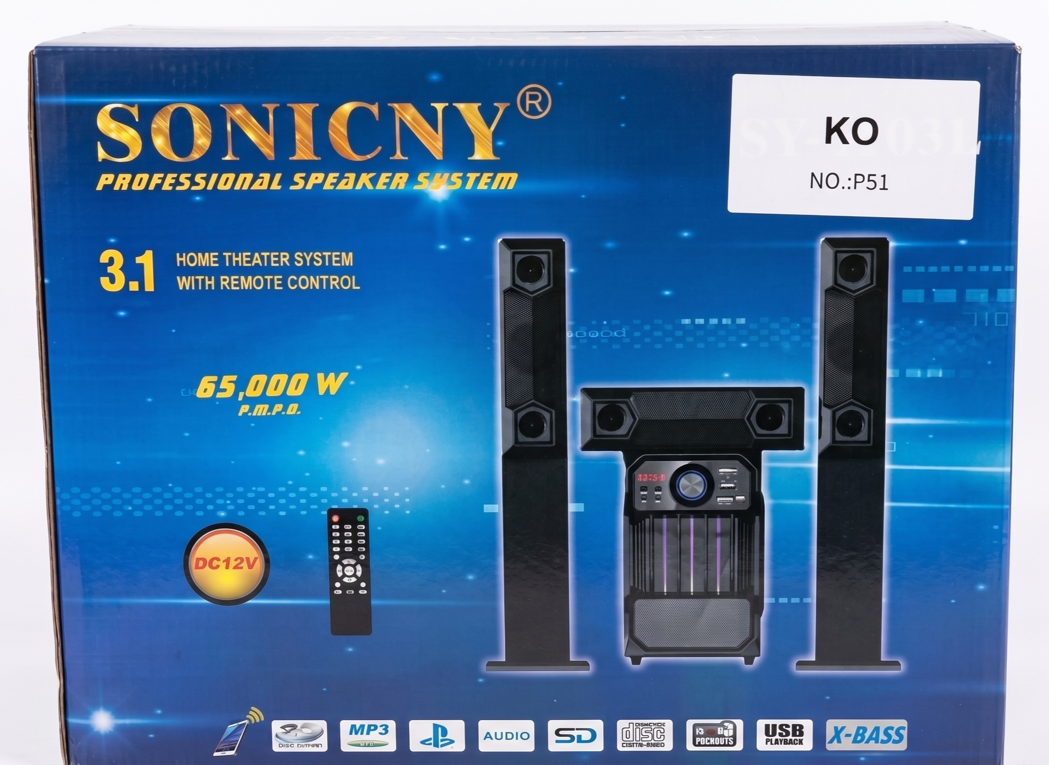 Soniciny multi‑functional wireless speaker system SY‑9103L