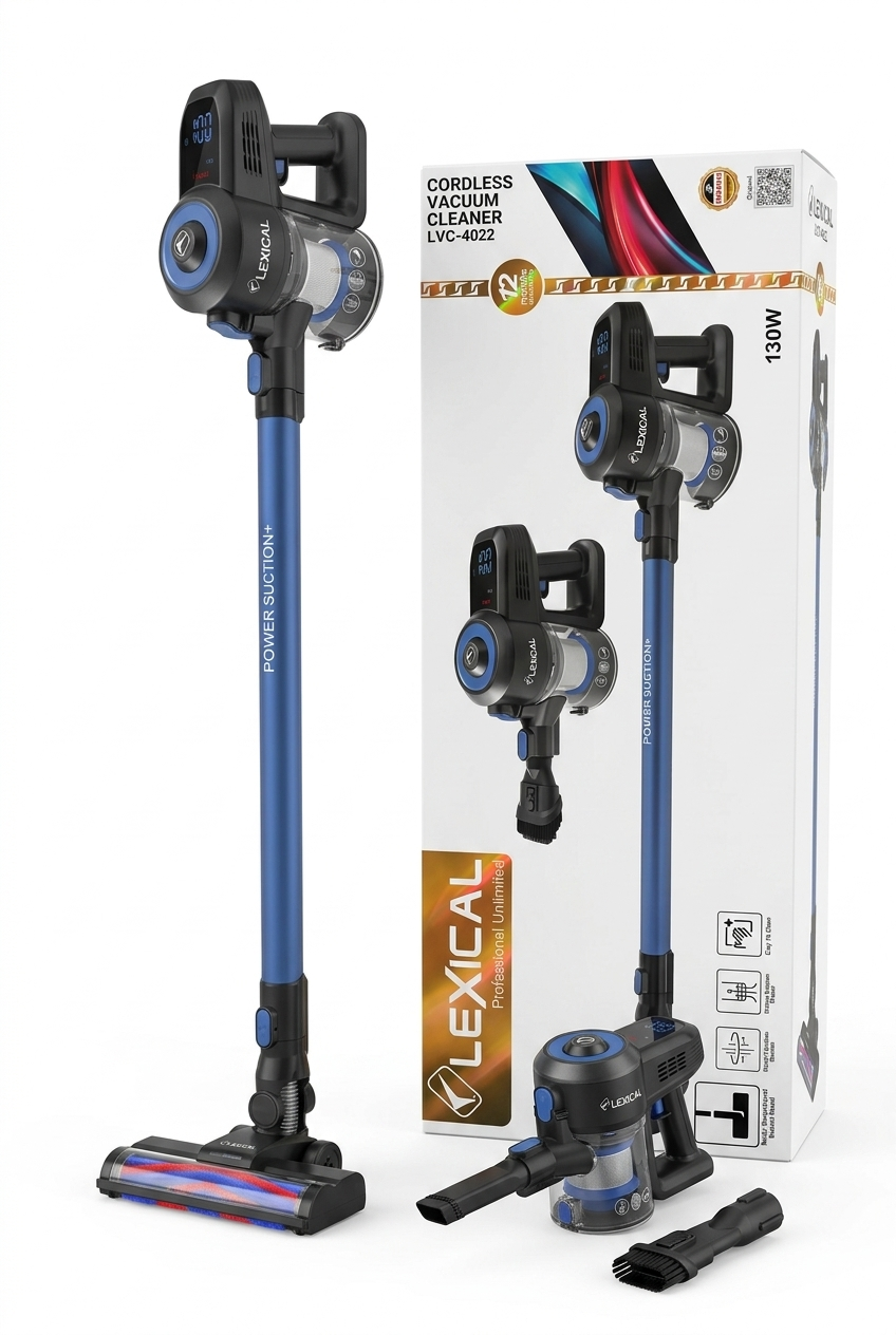 Lexical Cordless Vacuum Cleaner LVC‑4022