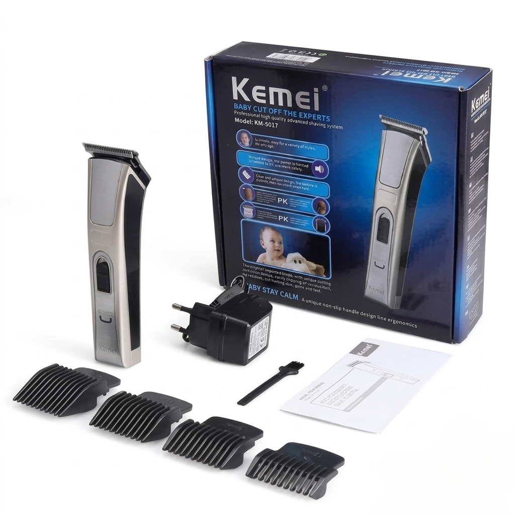 Kemei Cordless Hair Clipper & Carving Trimmer KM-5017