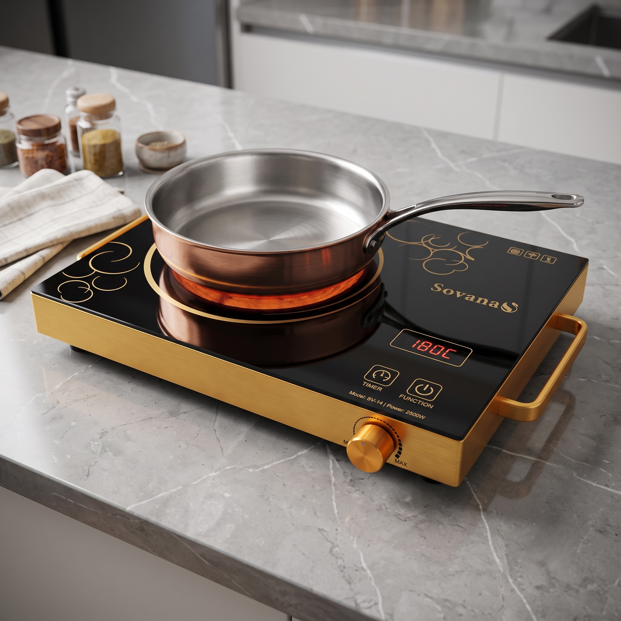 Sovana Infrared Cooker 2500W SV-1913