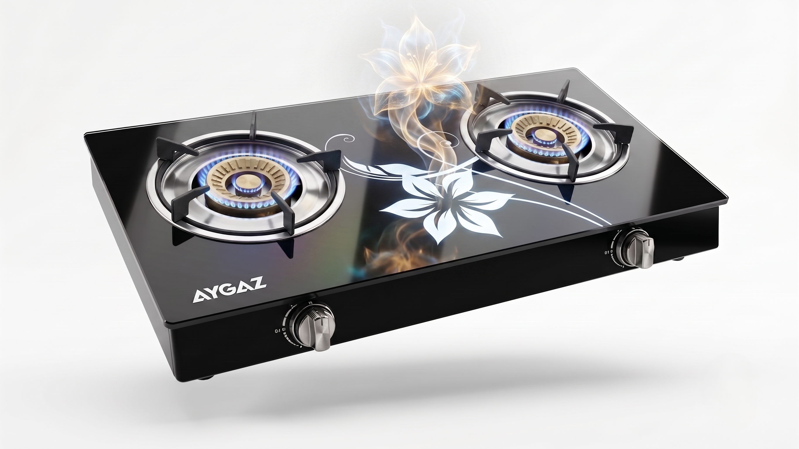 AYGAZ glass gas stove G‑002
