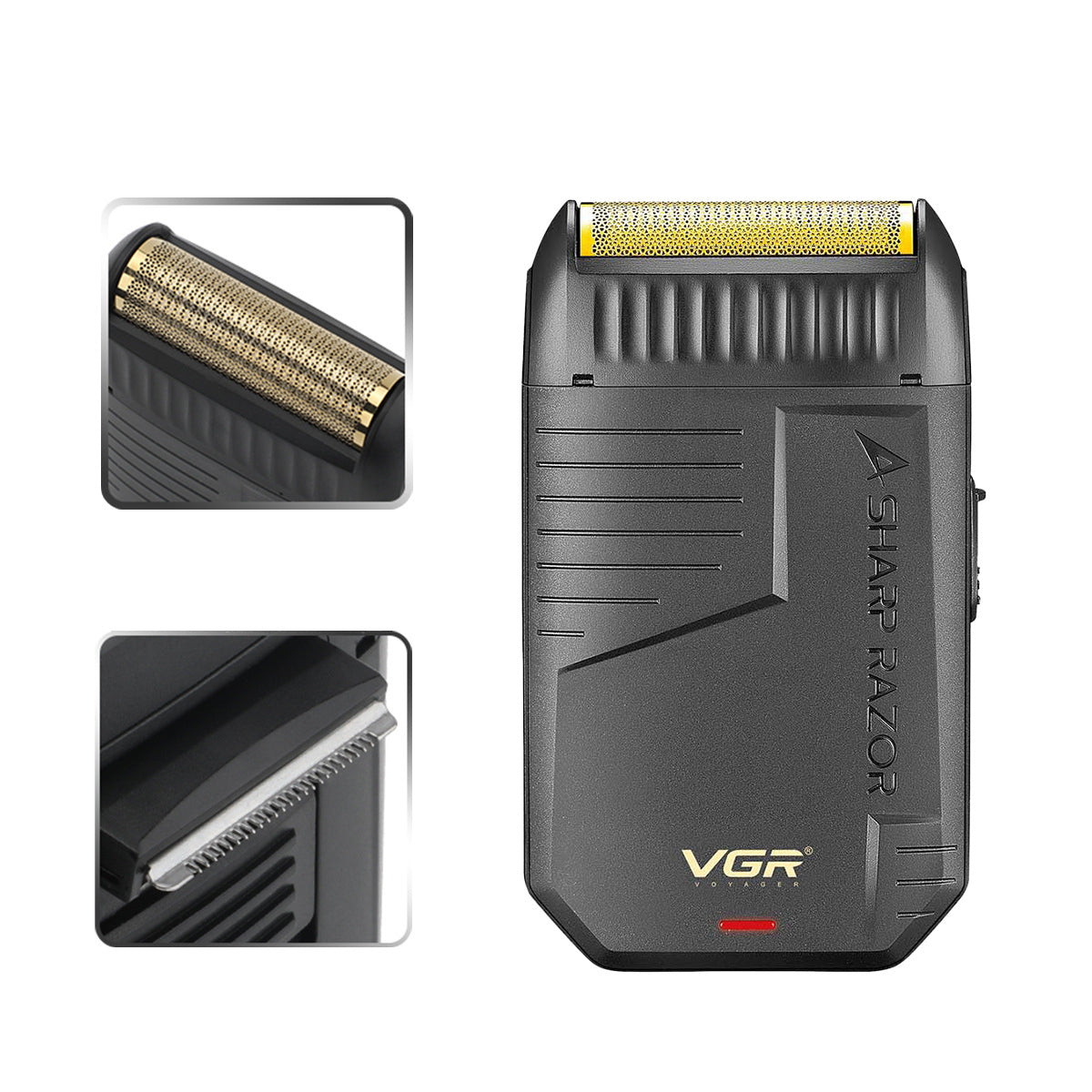 VGR dual foil electric shaver and beard trimmer V-353