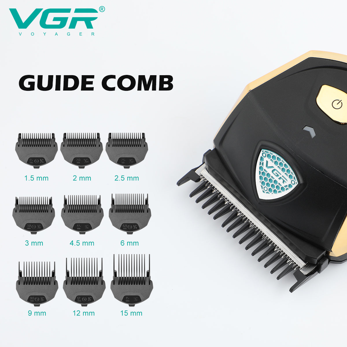 VGR head shaver and hair cutting machine V‑910