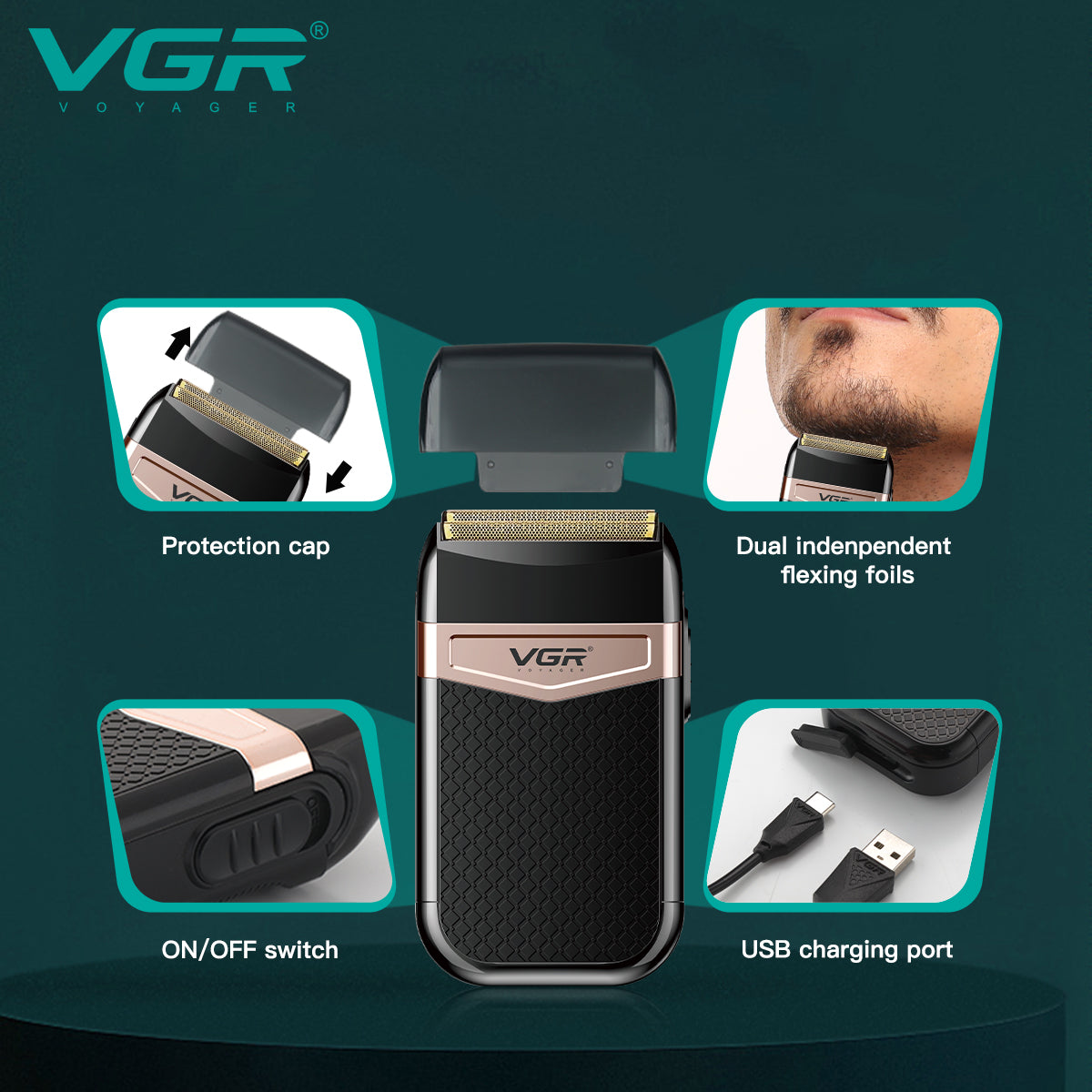 VGR razor trimmer V-331