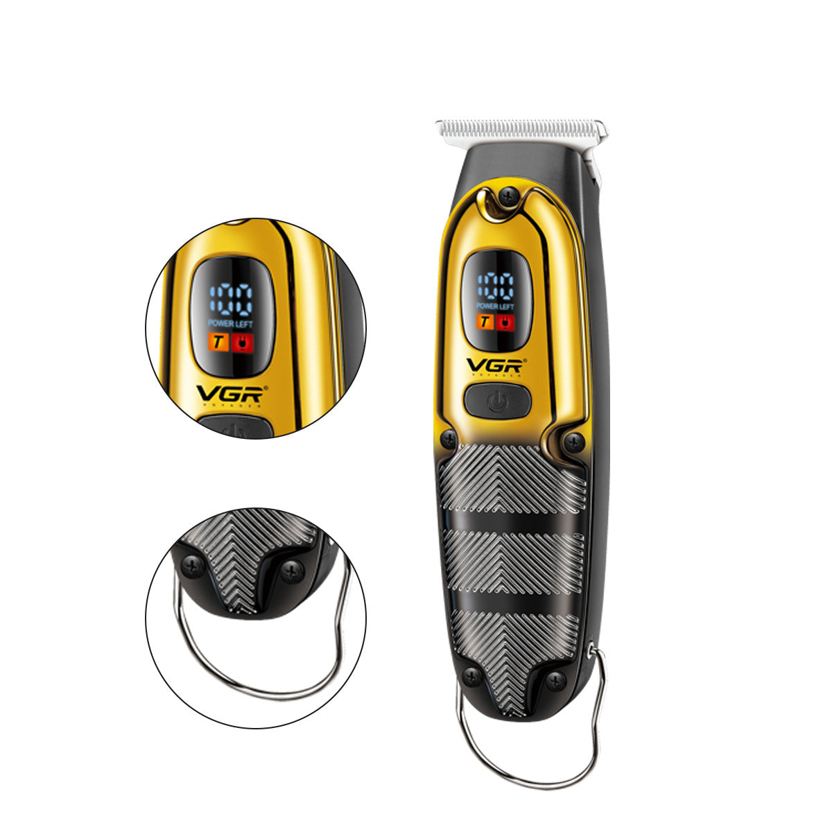 VGR hair clipper and beard trimmer V‑981