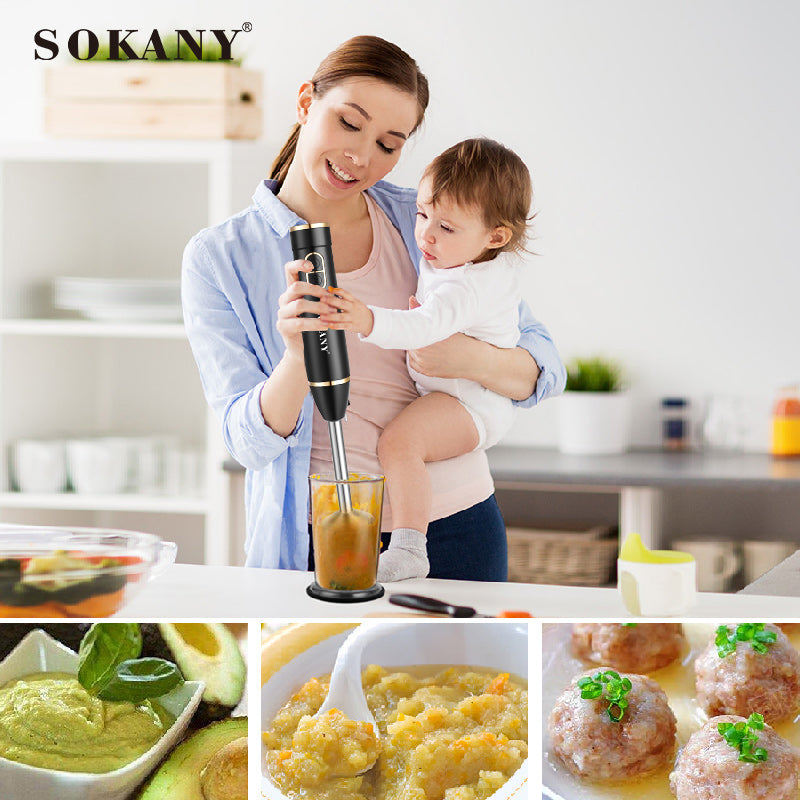 Sokany Stainless Steel Mixer Kitchen Electric Mixer SK‑DD‑1805