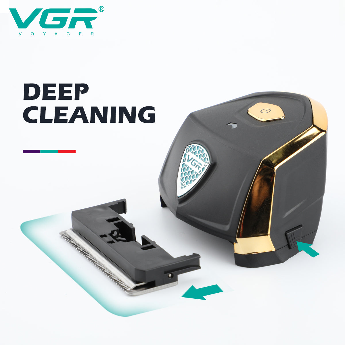 VGR head shaver and hair cutting machine V‑910