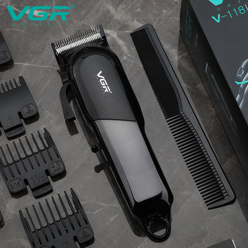 VGR cordless hair cutting machine and beard trimmer V-118