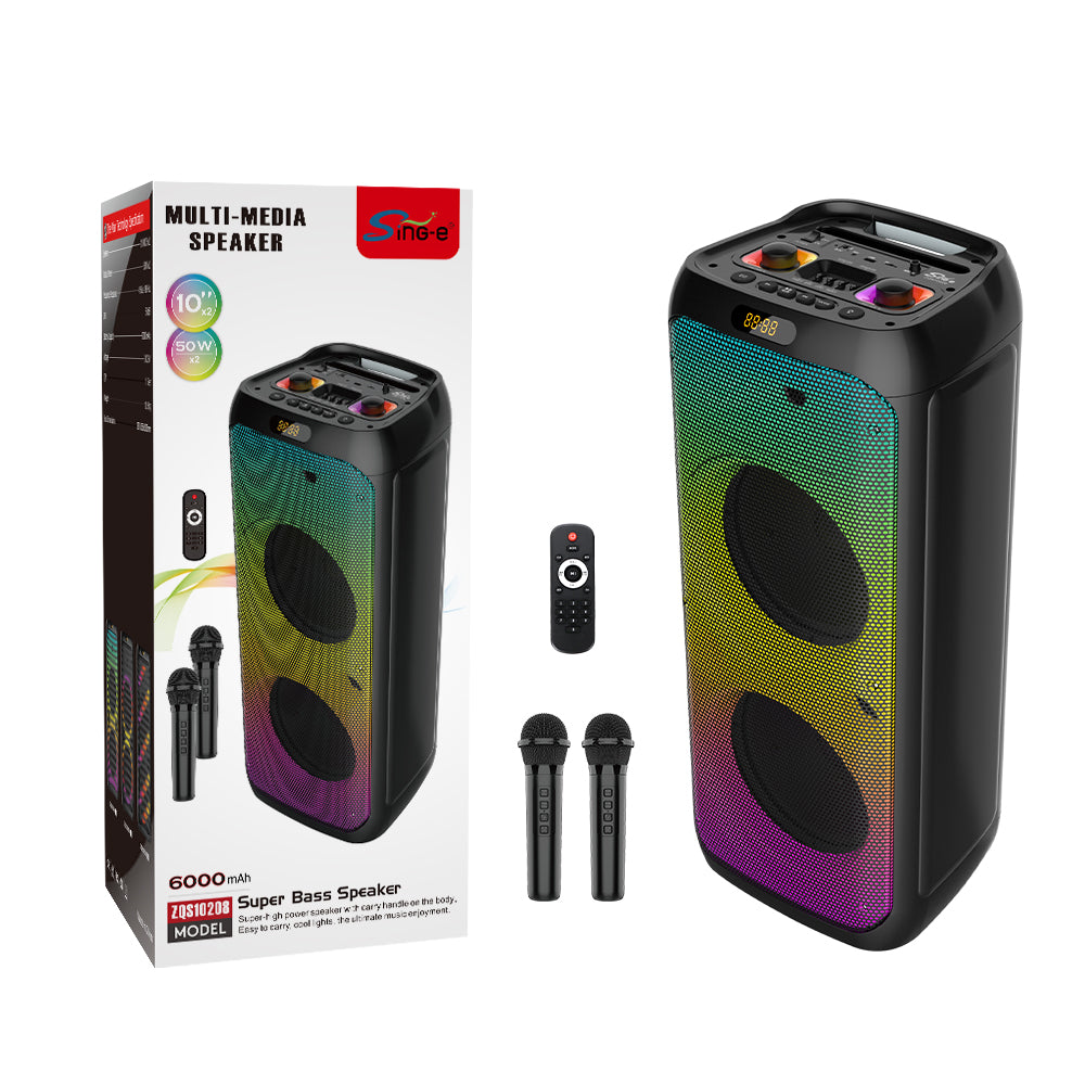 Sing-e multi‑functional wireless speaker ZQS‑10208
