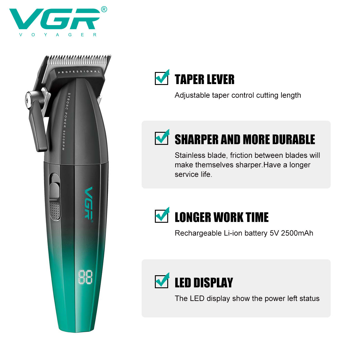 VGR hair cutting machine V‑003