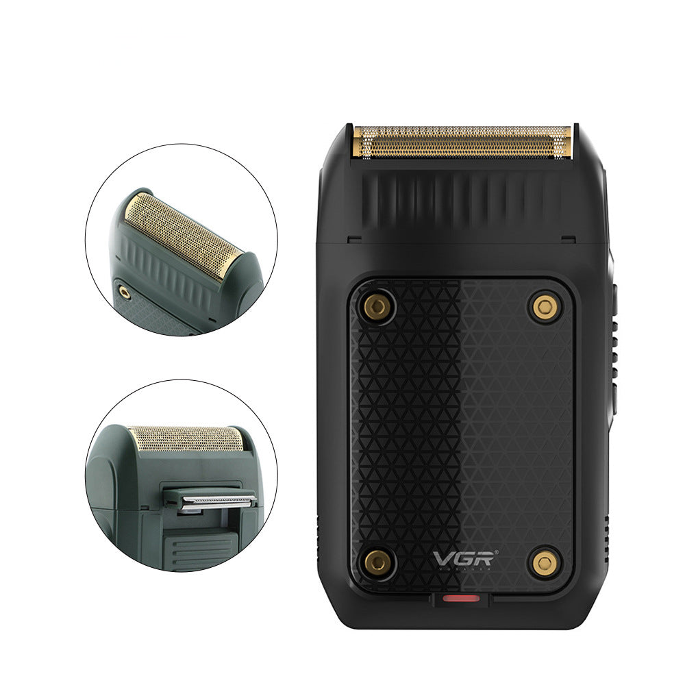 VGR dual foil electric shaver and beard trimmer V-353