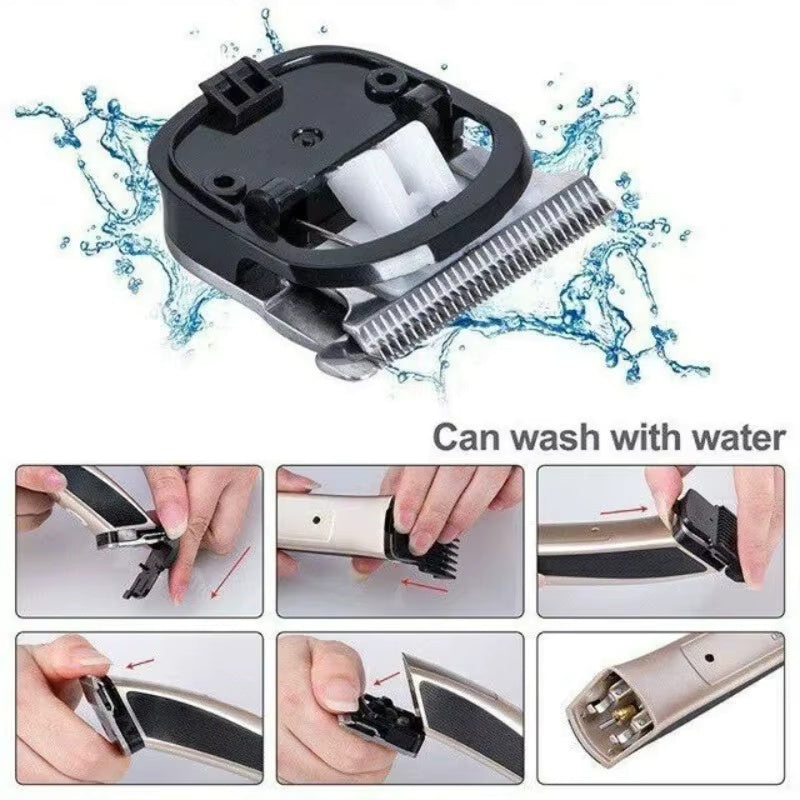 Kemei Cordless Hair Clipper & Carving Trimmer KM-5017