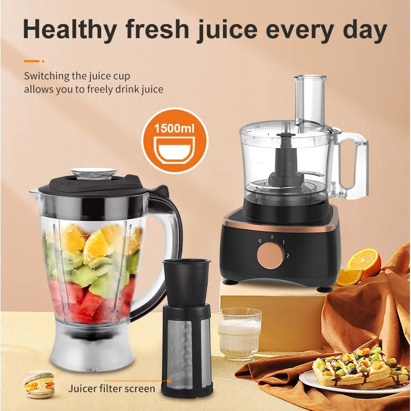 Sokany Multifunctional Chopper Blender with 1000W Motor and 1.5L Capacity SK-7040