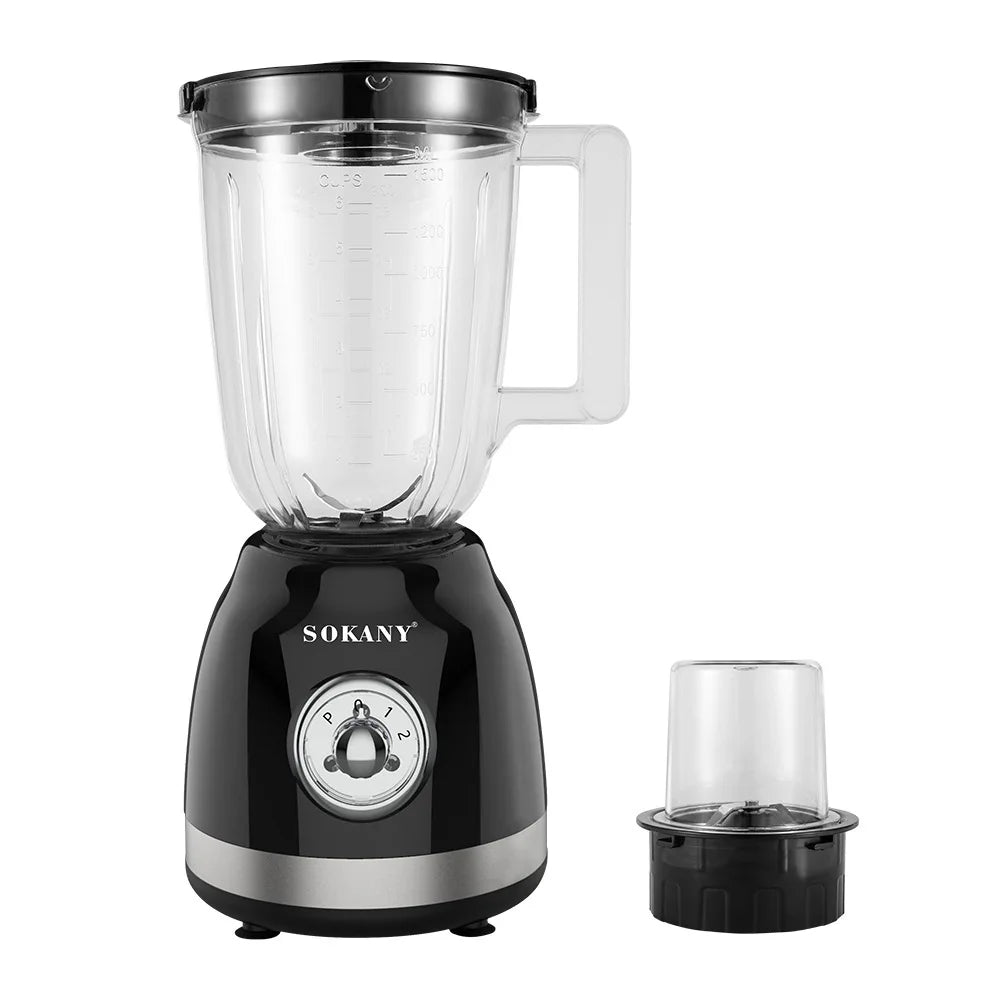 Sokany Mixer Blender with Unbreakable Jar and 1.5L Capacity SK-163