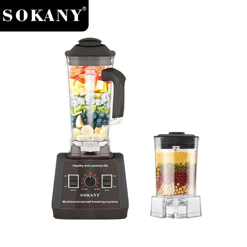 Sokany 2-in-1 Multifunctional Food Processor with 5000W SK-666