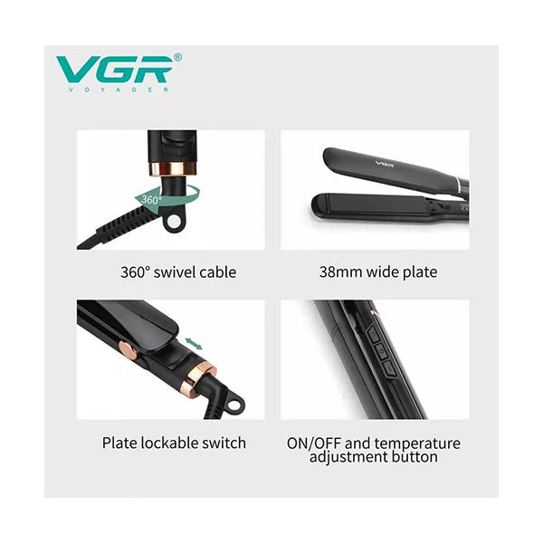 VGR Professional Hair Straightener V-519