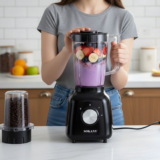 Sokany Blender met Grinder 1.6 Liter SK-03041