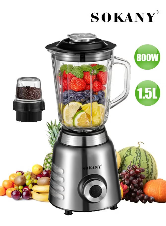 Sokany Blender 800w 1.5 Sk-03048