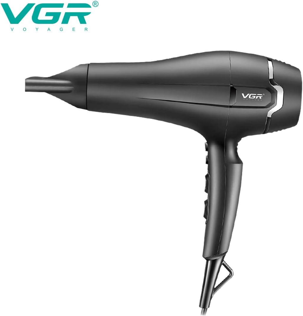 VGR Series Hair Dryer 2000-2400W AC Motor 3 Heat Setting V-450