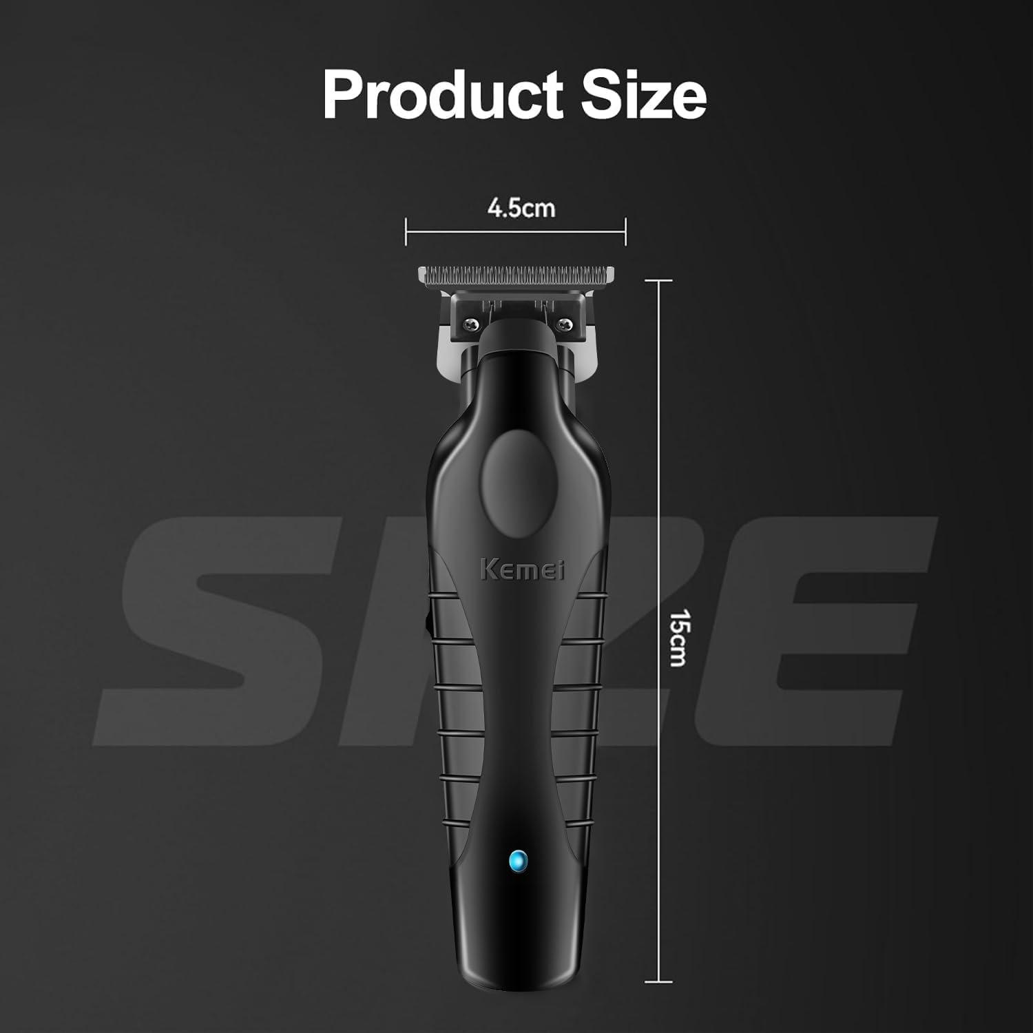 Kemei Cordless Hair Clipper T‑Blade Trimmer  KM-2299