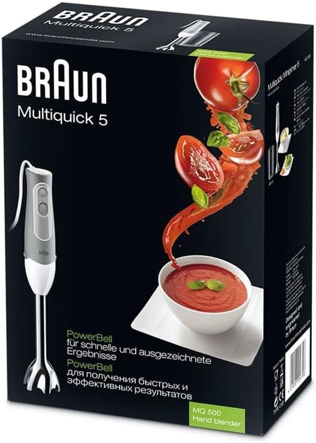 Braun Multiquick 5 Hand Blender 600 Watts – International Warrantygive MQ500