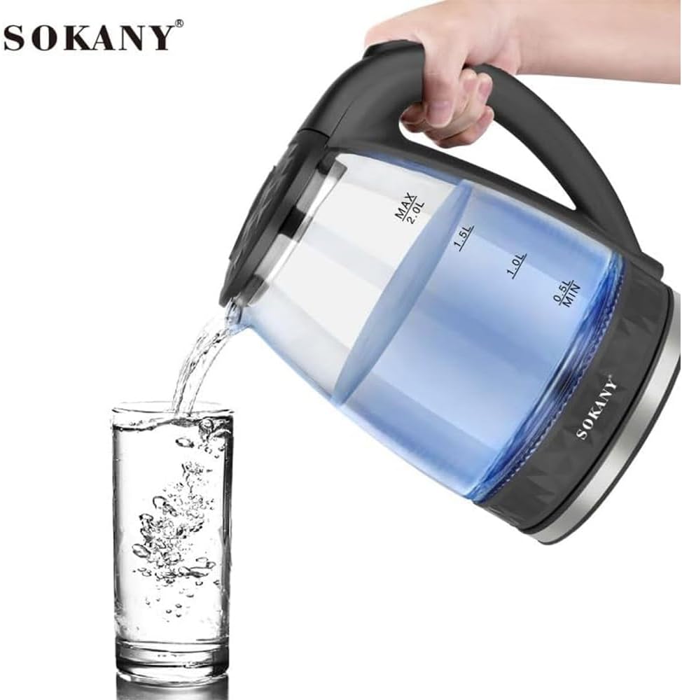 Sokany Electric Kettle 2.0‑liter capacity SK‑1045