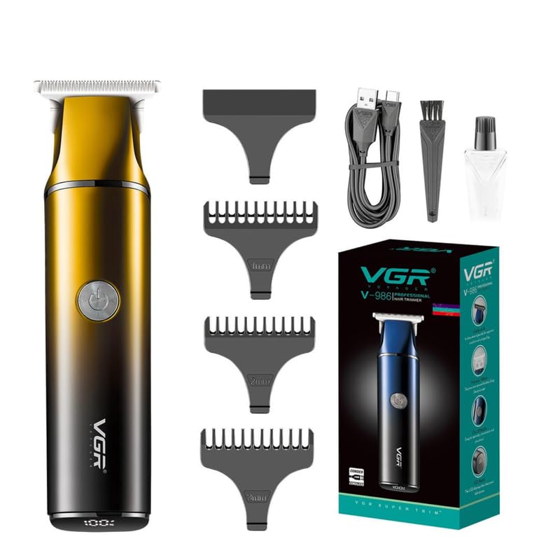 VGR rechargeable hair clipper and beard trimmer V‑986