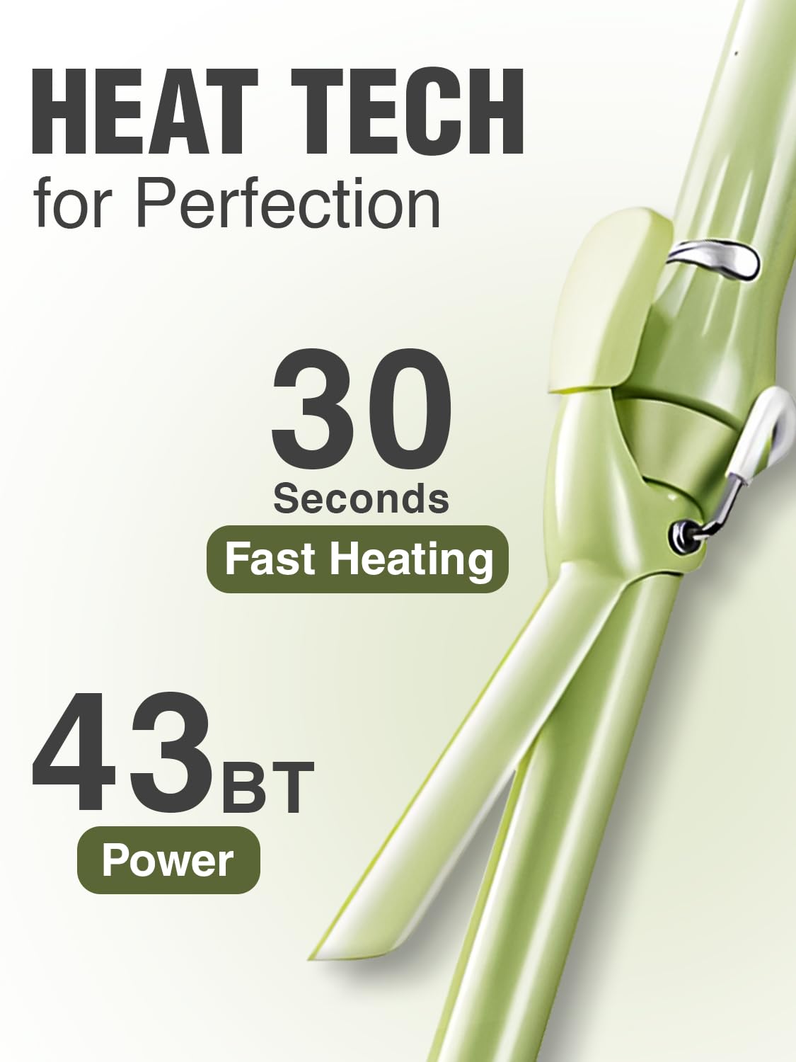 VGR Hair curling iron V-565
