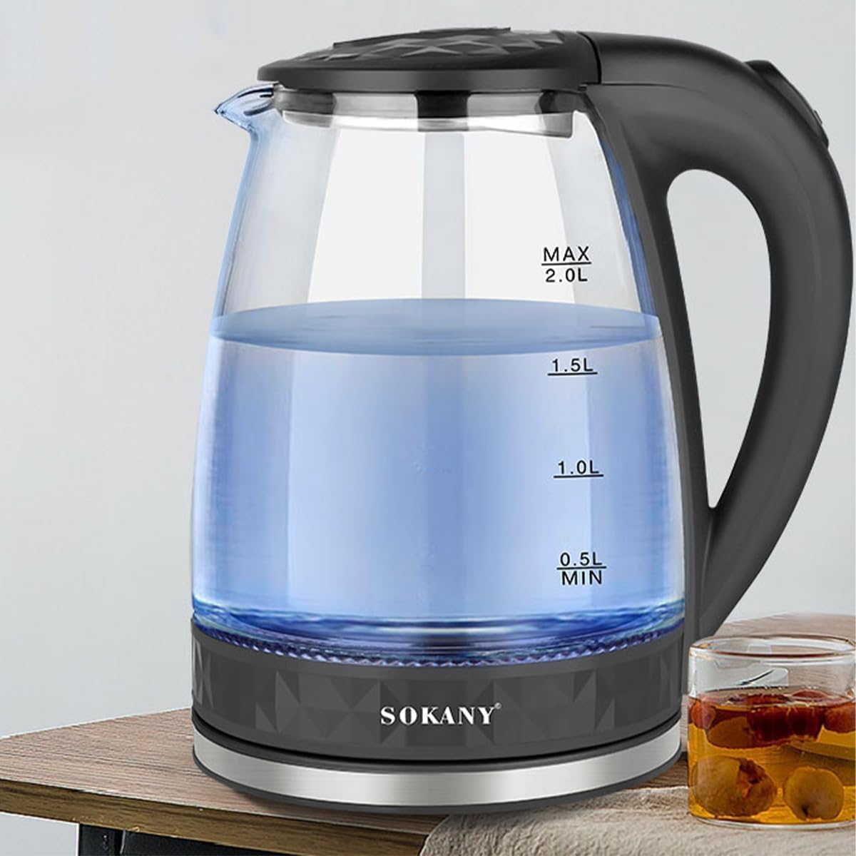 Sokany Electric Kettle 2.0‑liter capacity SK‑1045