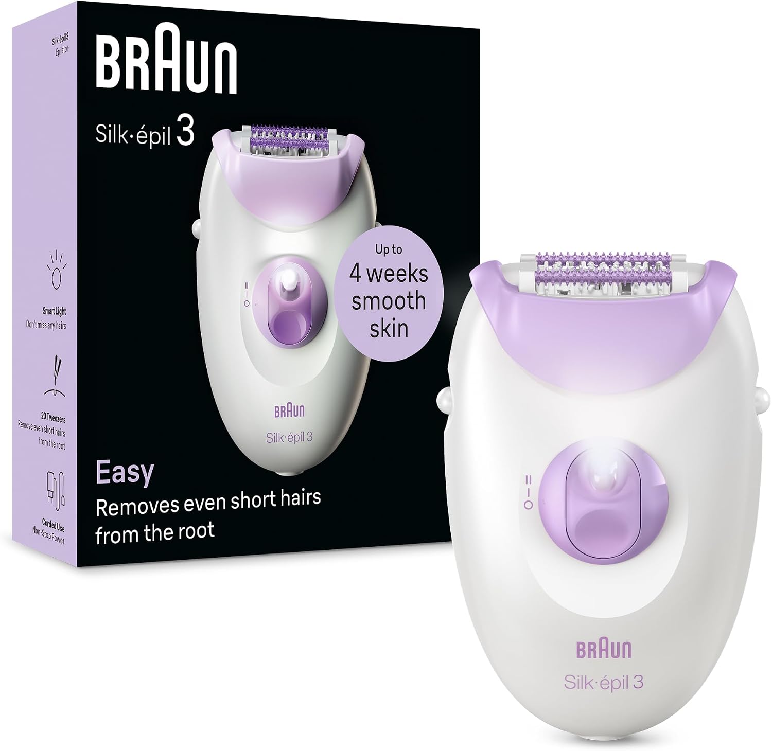 Braun Silk‑épil 3 Corded Epilator SE3-000