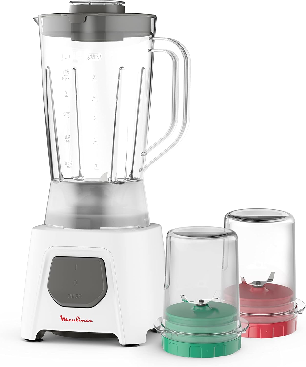 Moulinex Blendeo Blender 450 Watts, 1.5 Liters LM2B2126