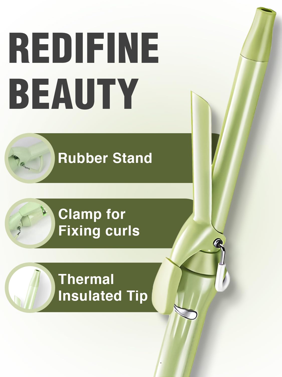 VGR Hair curling iron V-565