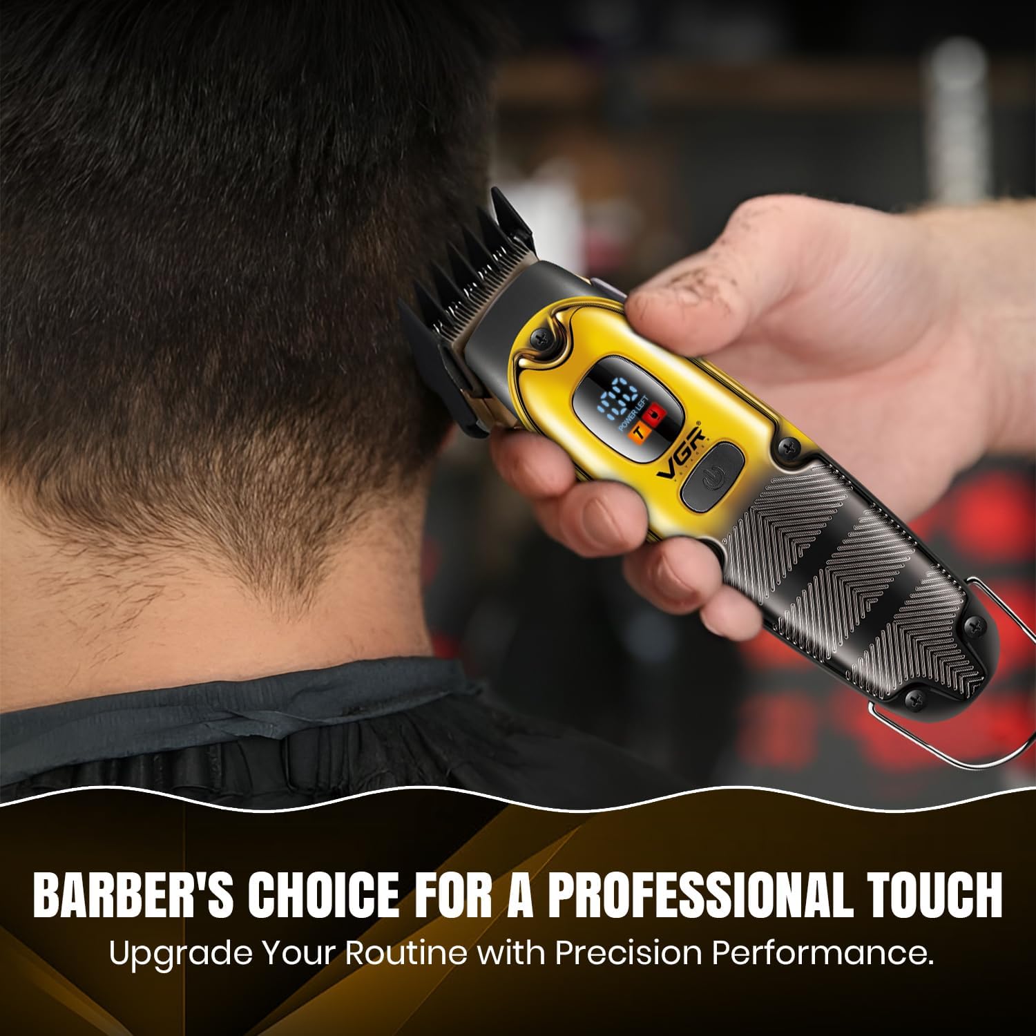 VGR hair clipper and beard trimmer V‑981