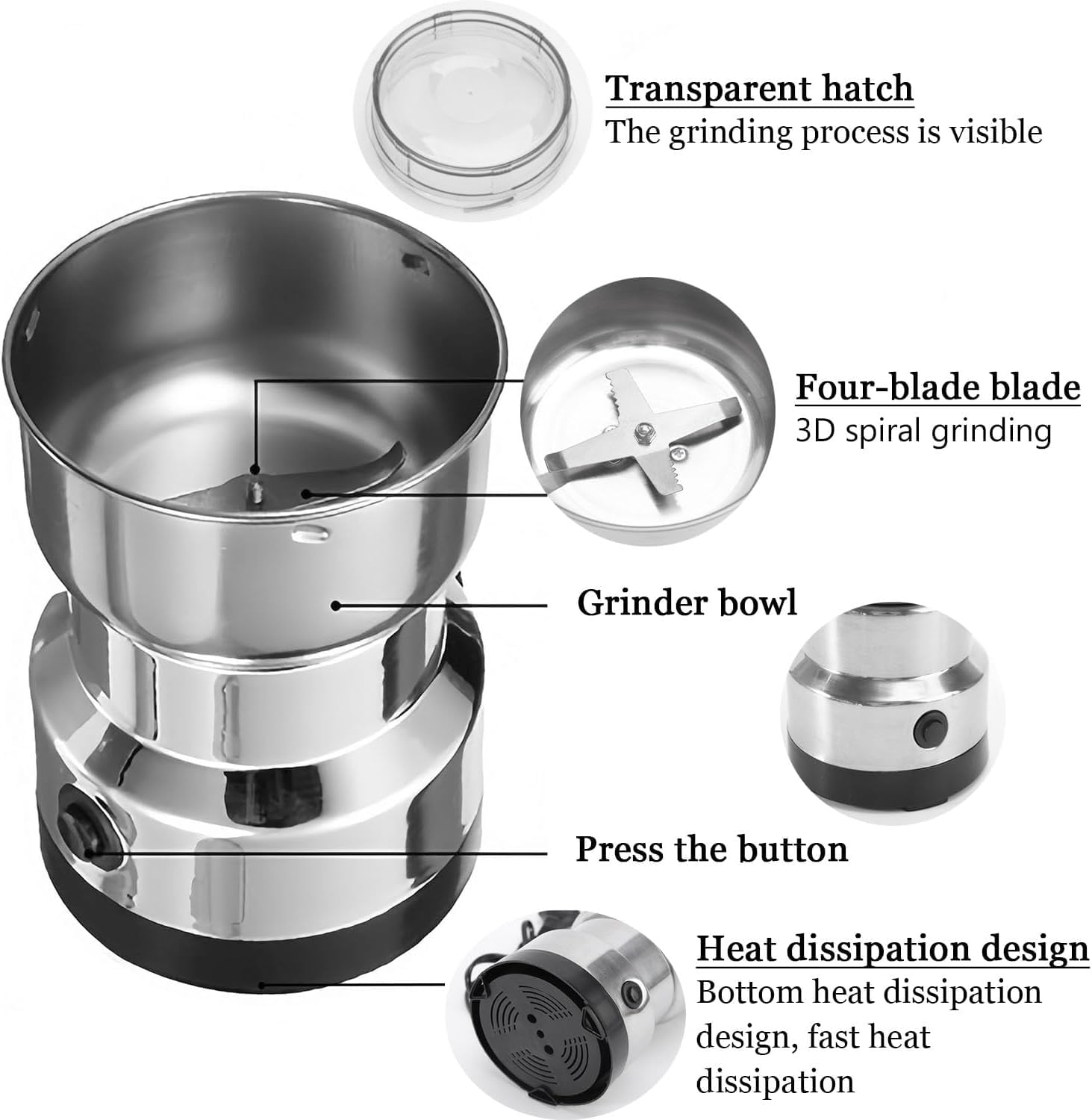 Inima Coffee Grinder Model:8300