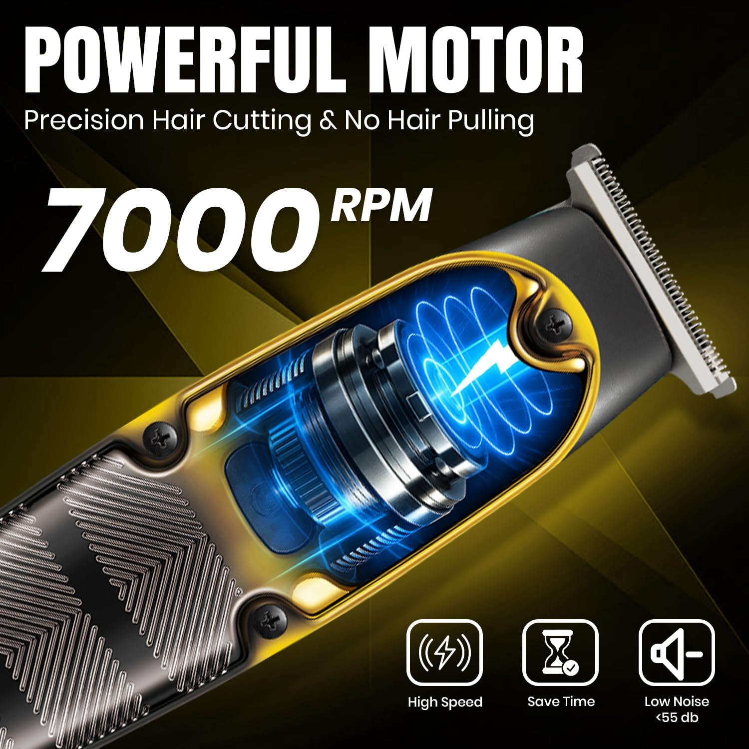 VGR hair clipper and beard trimmer V‑981