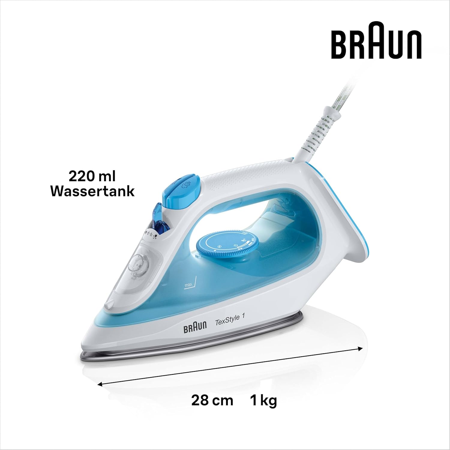 Braun TexStyle Steam Iron SI1050