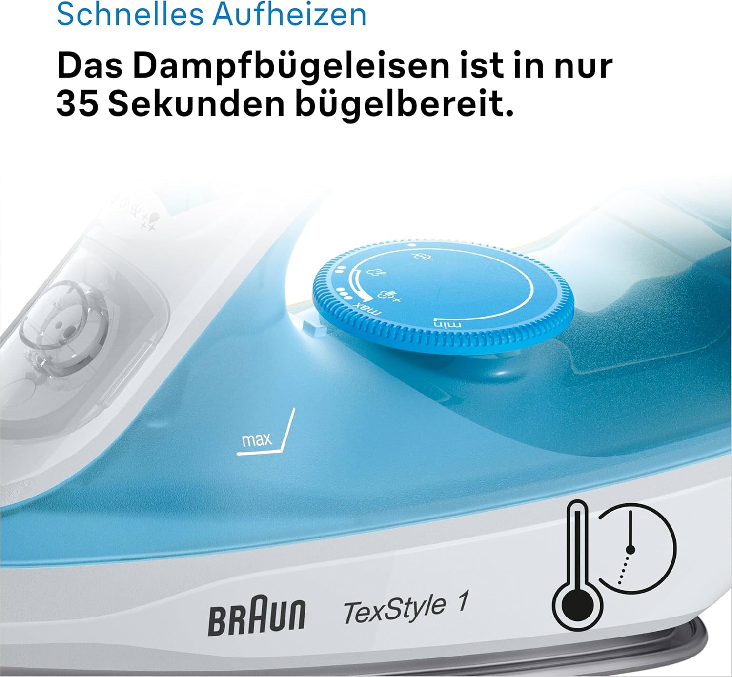 Braun TexStyle Steam Iron SI1050