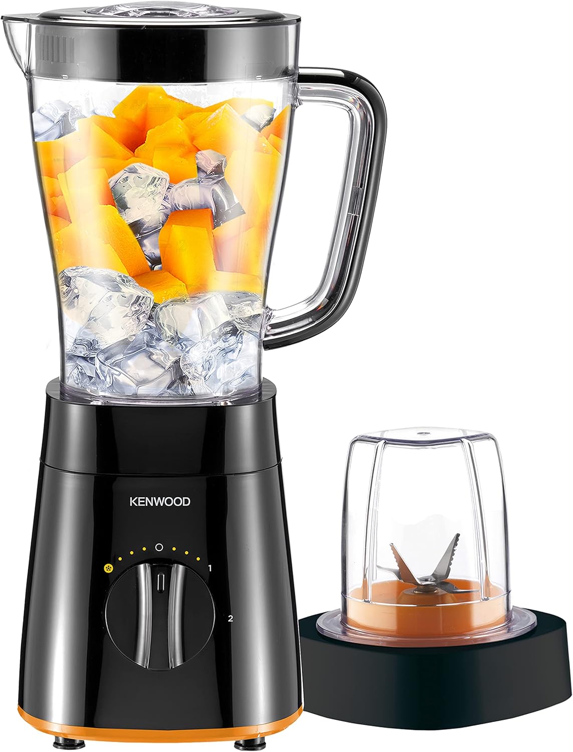 Kenwood Blender with Mill, 500W, 2L, Black BLP15-150