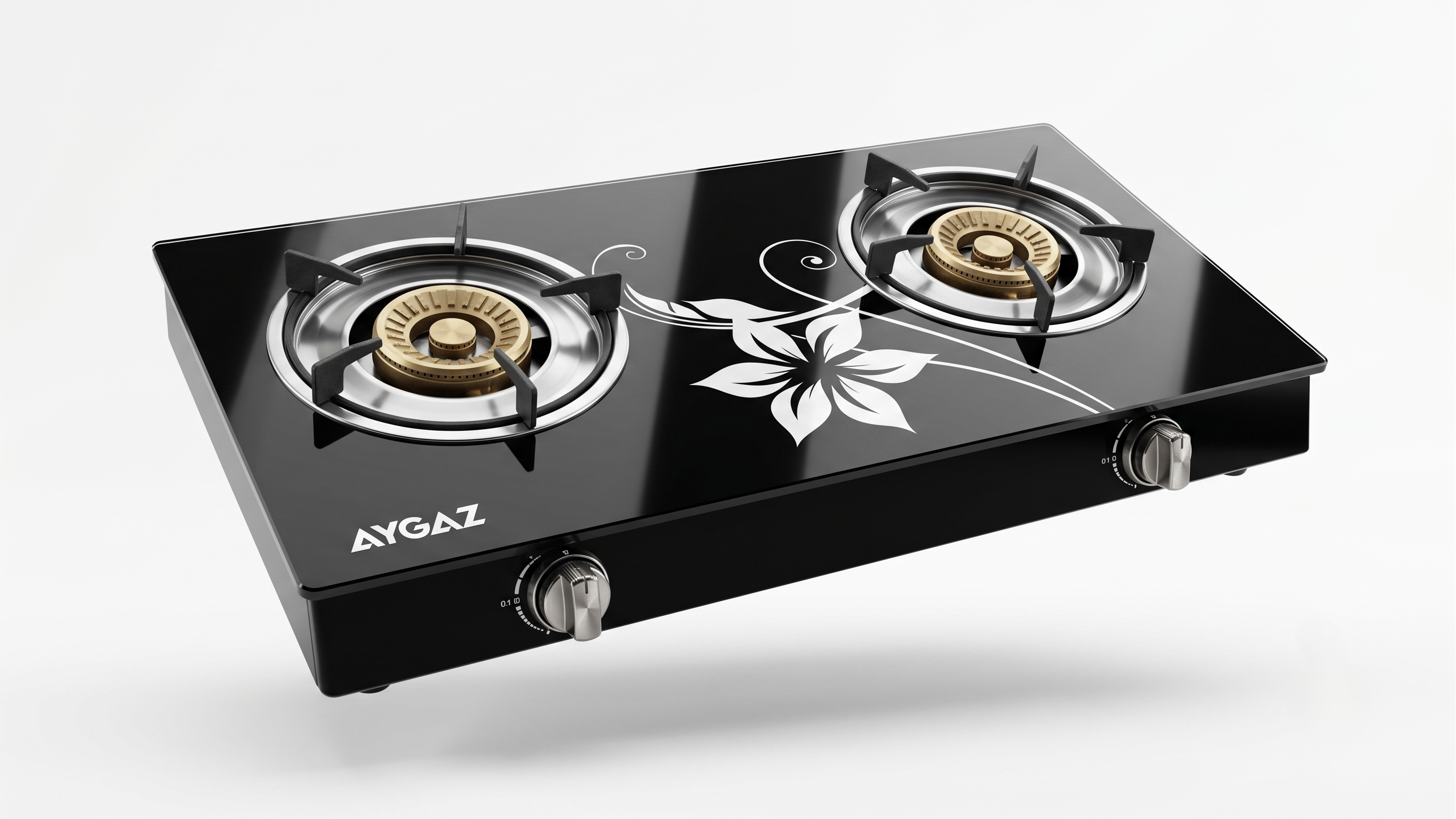 AYGAZ glass gas stove G‑002
